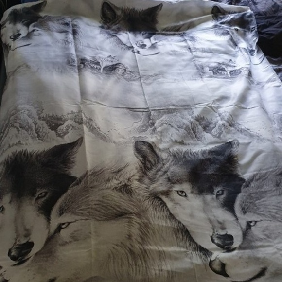 3D bedding 3D wolves - Picture 3 of 7